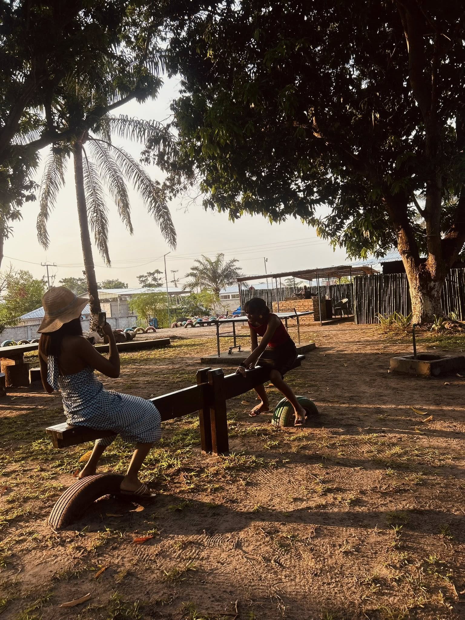 Aire de jeux enfants